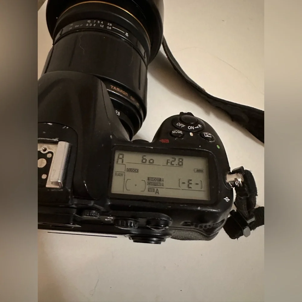 Nikon d300 digital camera with 28-105mm lens